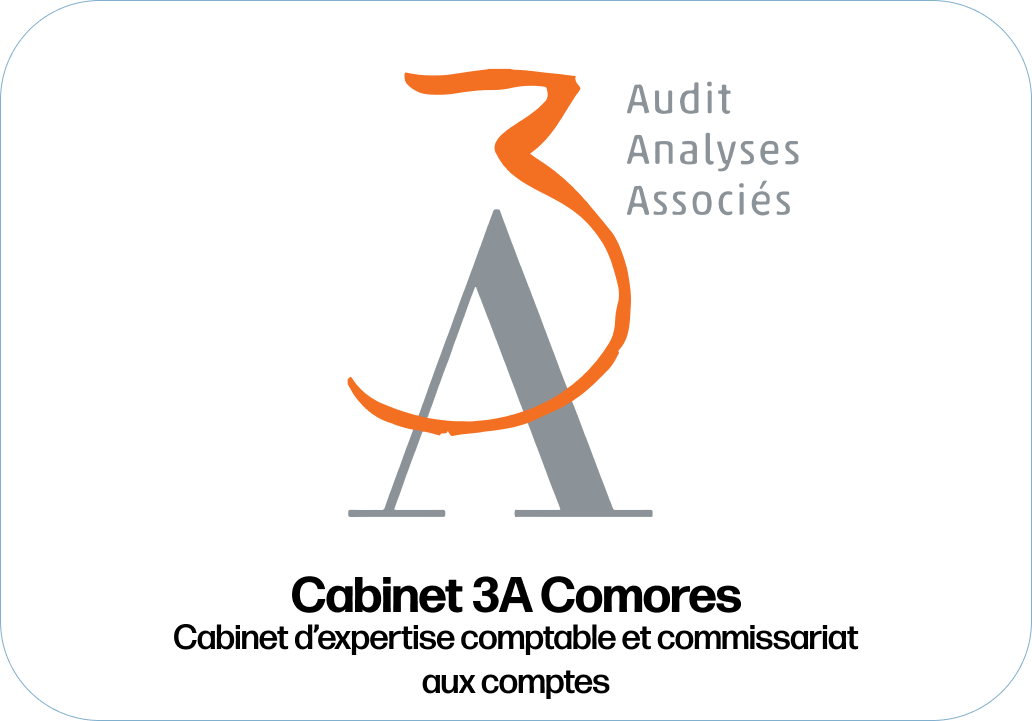 Logo et description de 3A Comores, un cabinet d'expertise comptable